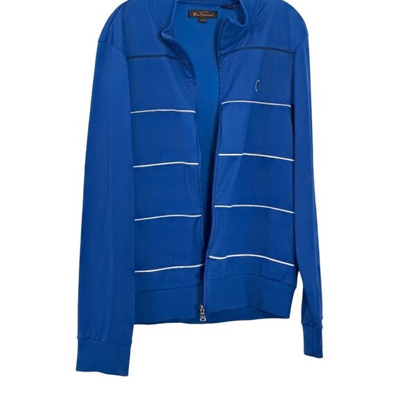 Ben Sherman Casual Long Sleeves Polyester Jacket Blue Xlarge Sku 2653 - Picture 10 of 16